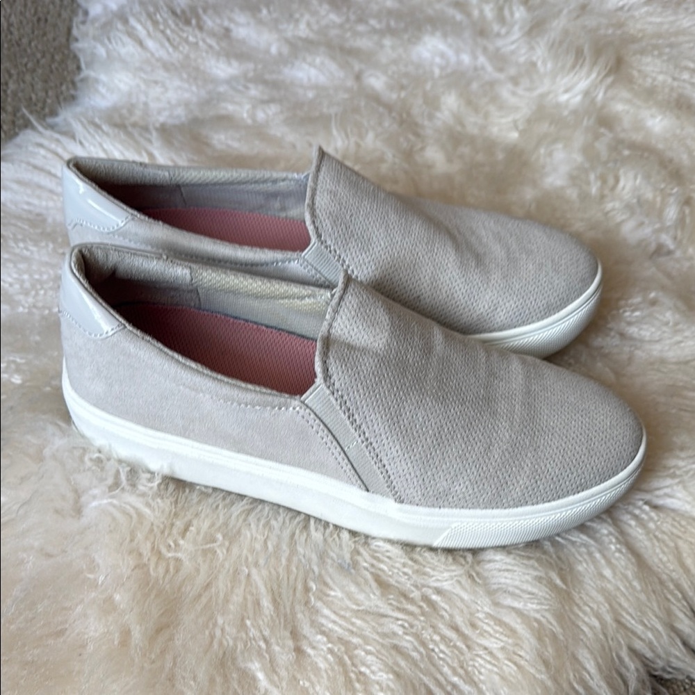 Dr. Scholl's Cream Sneakers Slip-On Comfort